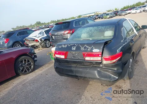 2004 Honda Accord 2.4 Lx из США, поврежденный, VIN 1HGCM564X4A090834